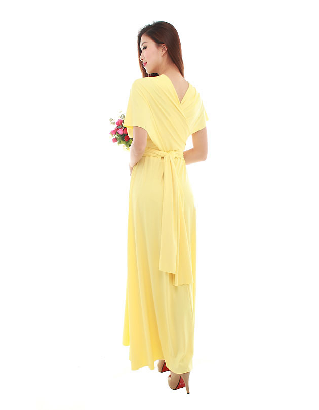 Cherie Convertible Maxi Dress in Sunlight